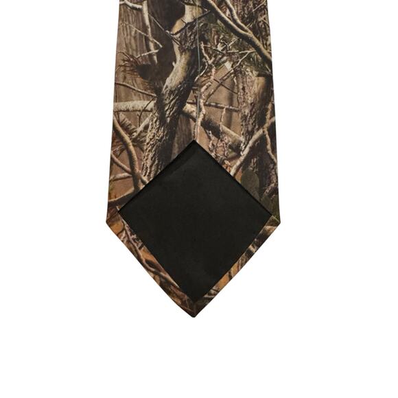 Tree Rooker Hunting Mens Camo Necktie Tree Camouflage Novelty Hunter - Picture 6 of 8